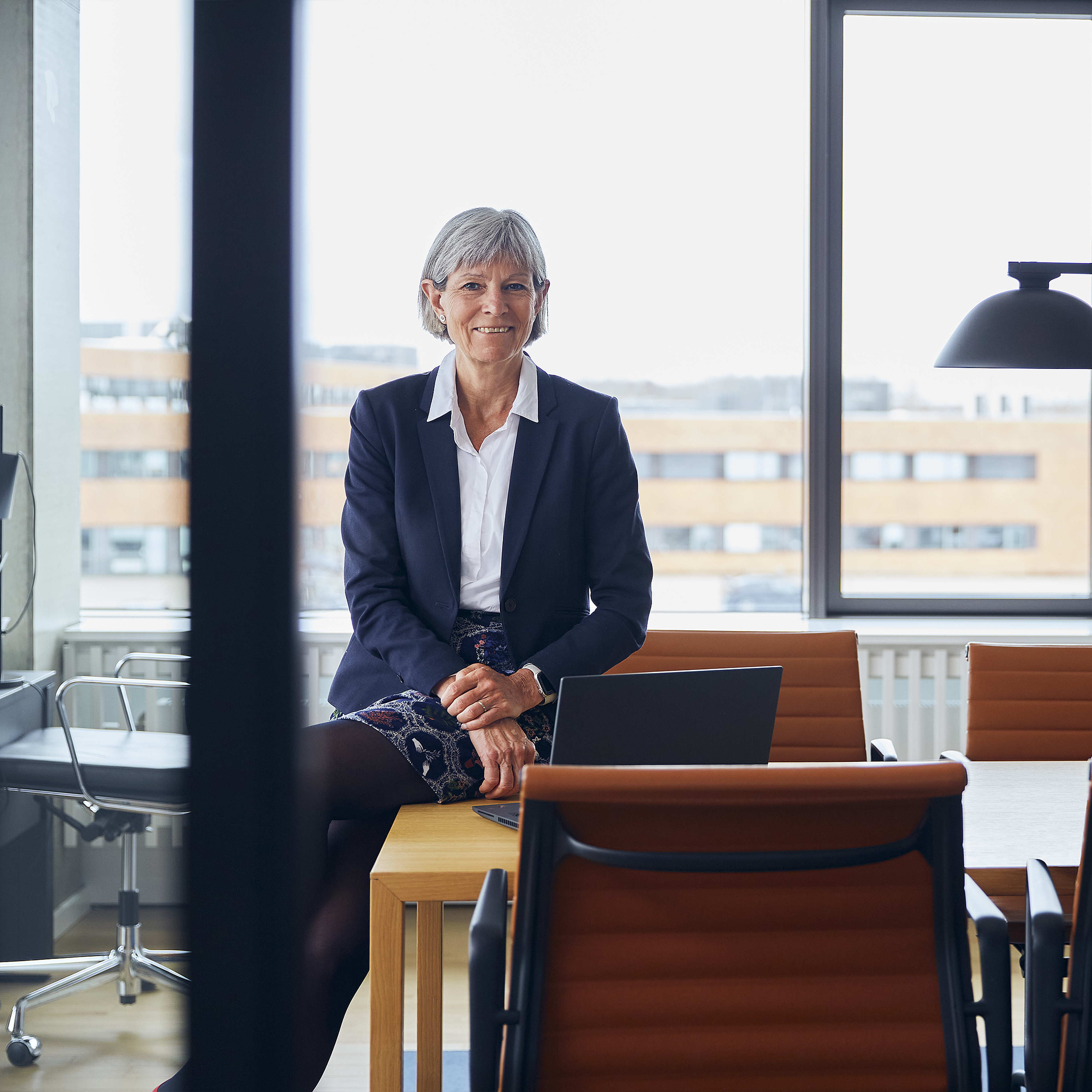 Portræt af Gitte Aggerholm, CFO,
