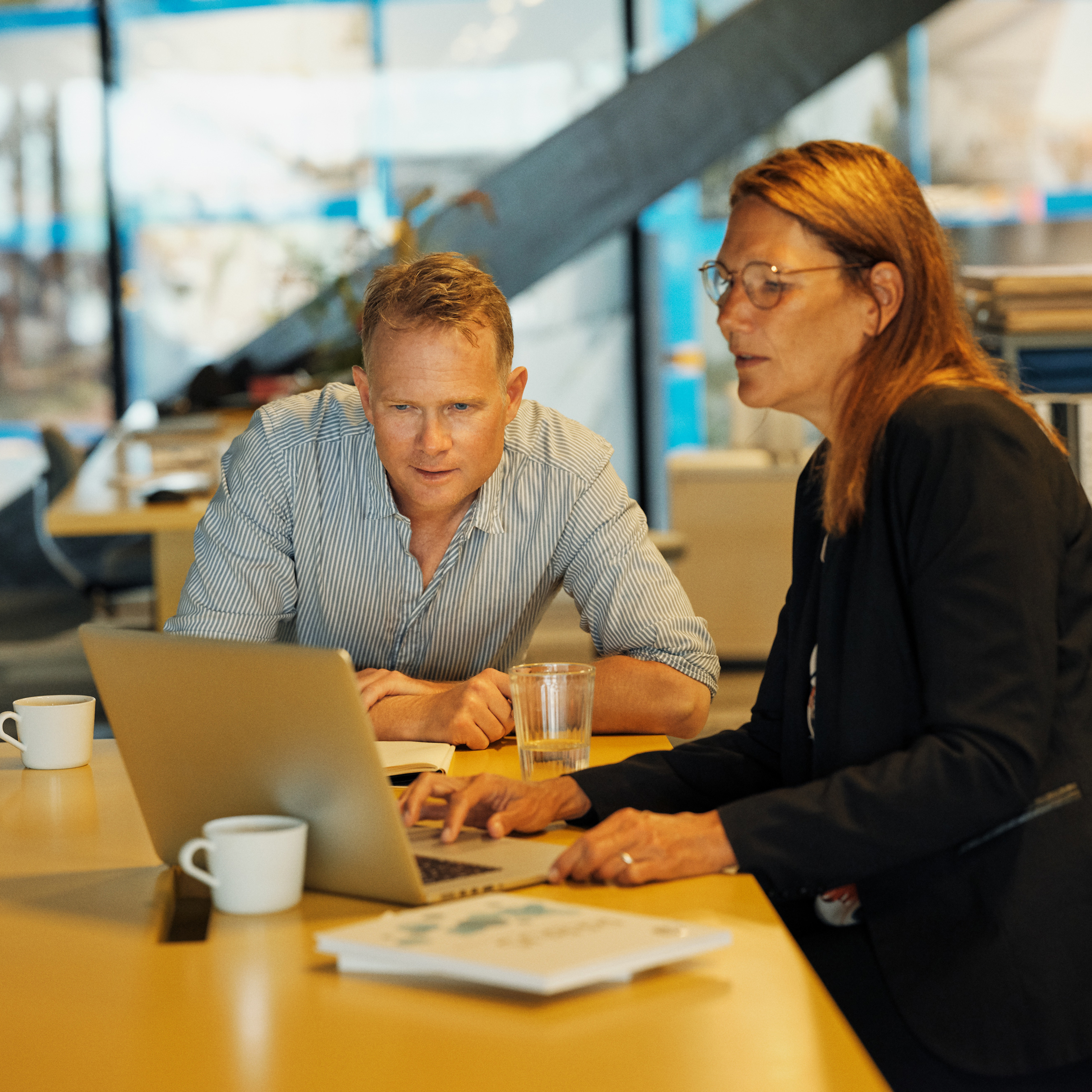 virksomhed, cvr, kolleger, møde, kaffe, godt arbejdsmiljø, trivsel, sundhed, mental sundhed