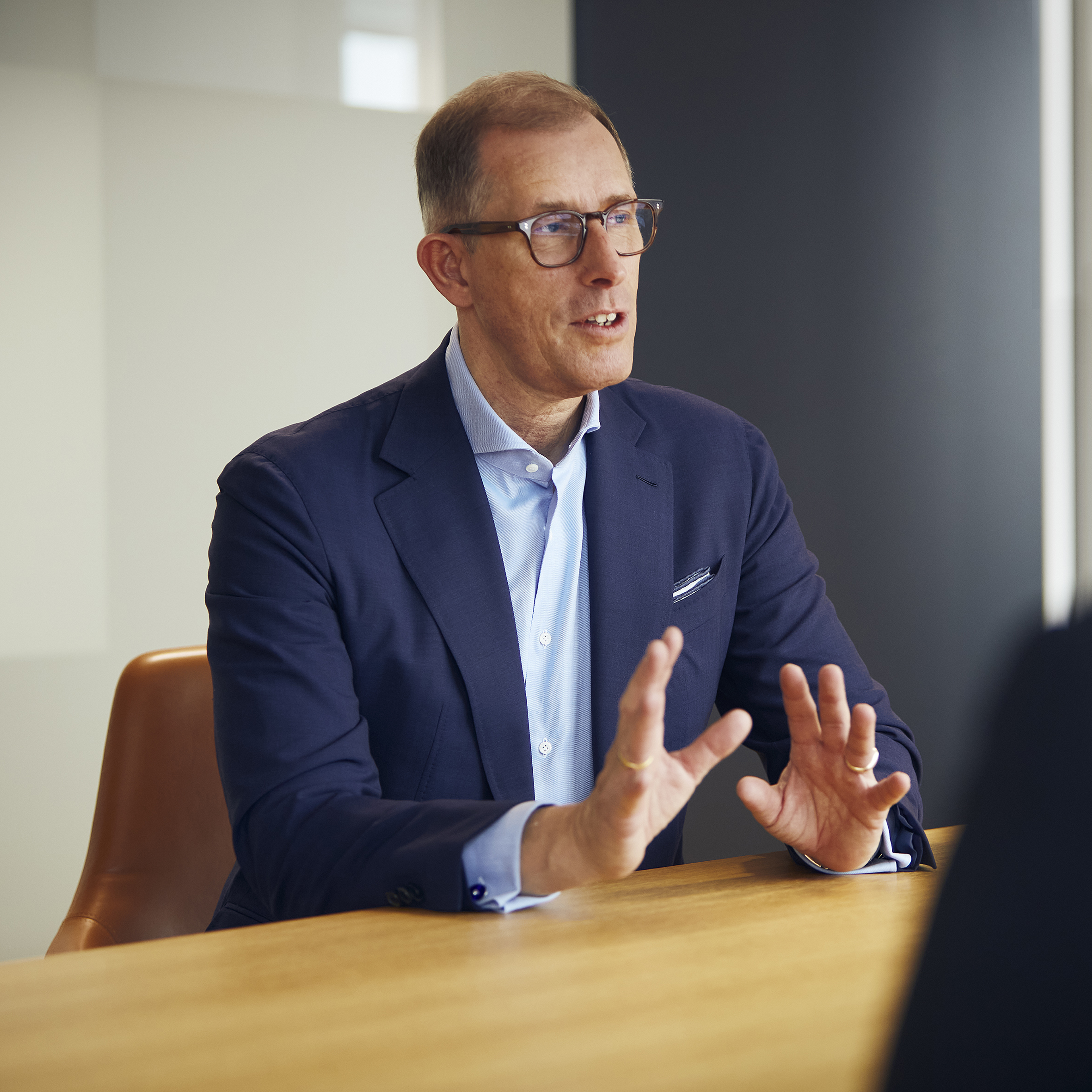 Portræt af Kim Kehlet Johansen, CEO