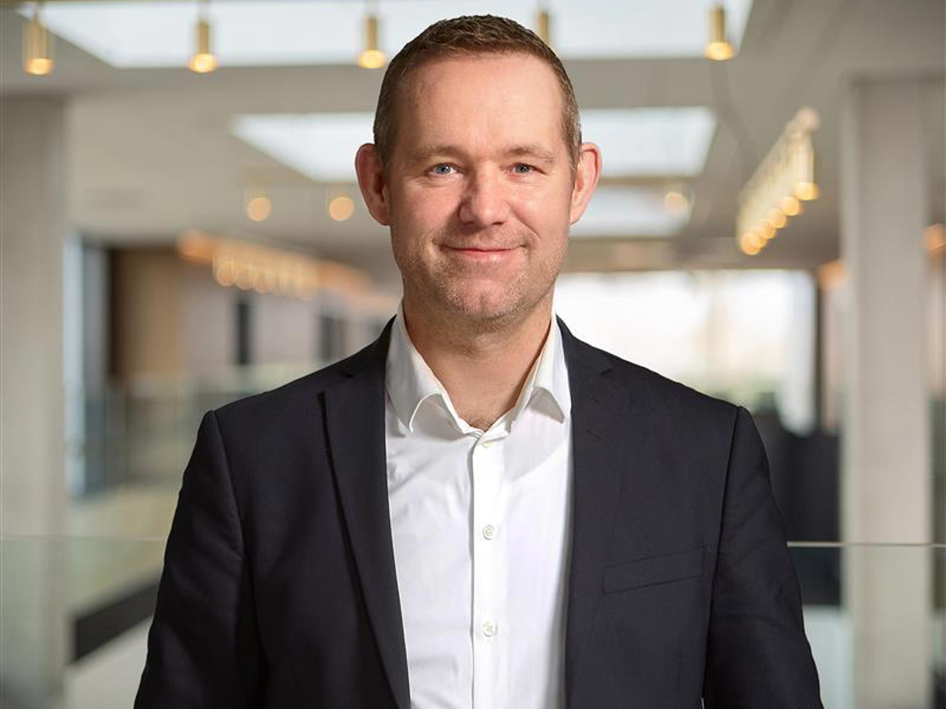 Portrait photo of Lars Paludan, Head of Health Business