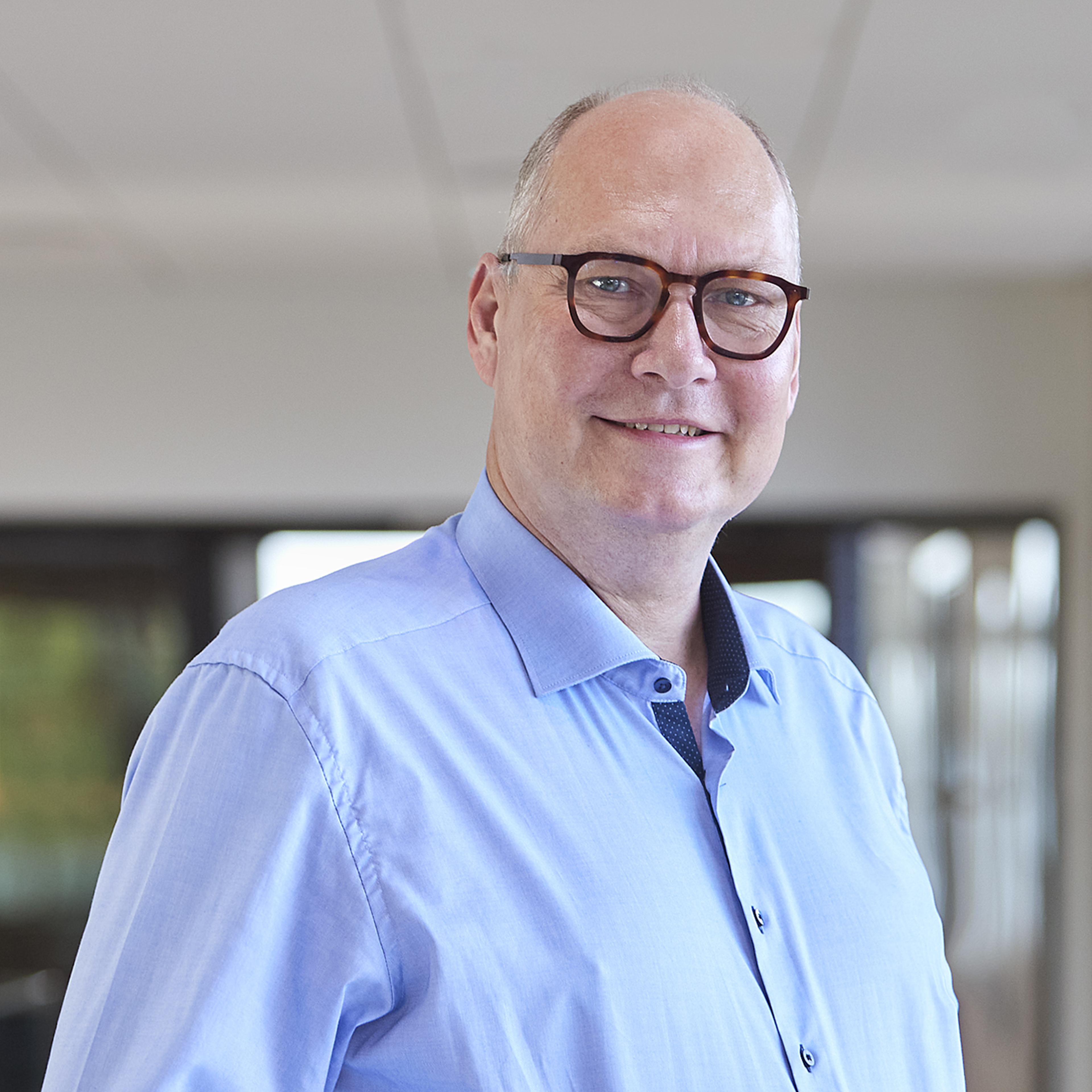 Employee representative Tommy Østerberg, portrait photo